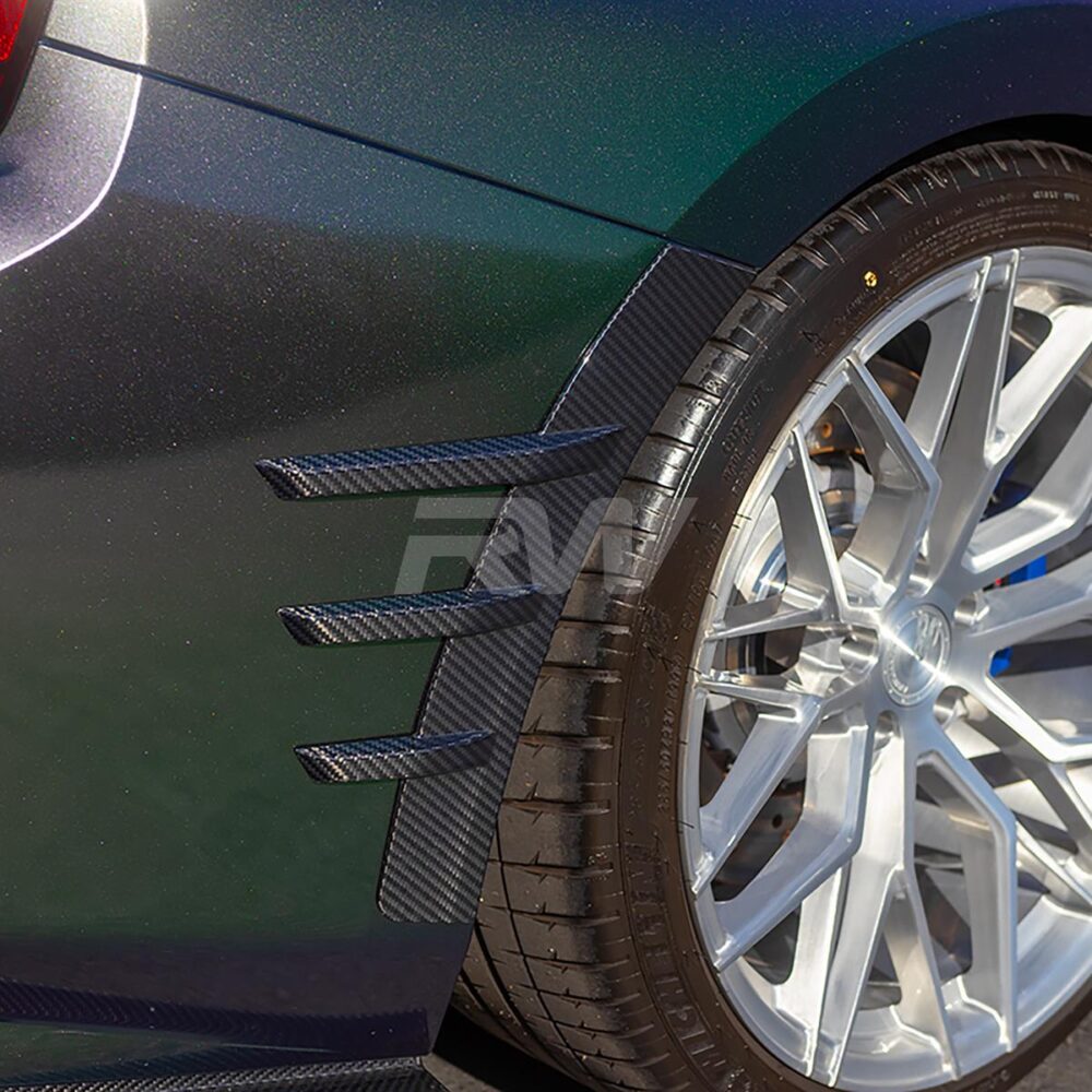 RW Carbon BMW G87 M2 Carbon Fiber Rear Fender Arch Trim