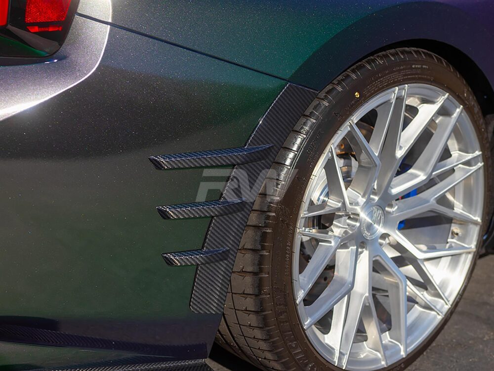 RW Carbon BMW G87 M2 Carbon Fiber Rear Fender Arch Trim