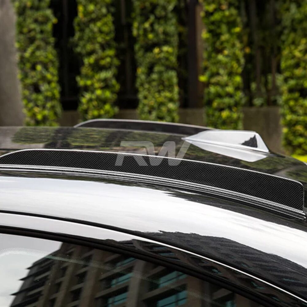 Alternative view of RW Carbon BMW G87 M2 Carbon Fiber Roof Fin Set