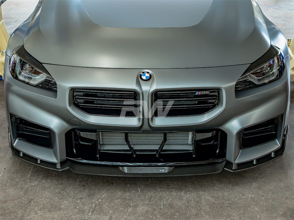 RW Carbon BMW G87 M2 DTM Carbon Fiber Front Lip - Image 2