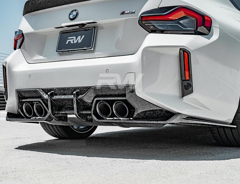 RW Carbon BMW G87 M2 Forged Carbon DTM Diffuser