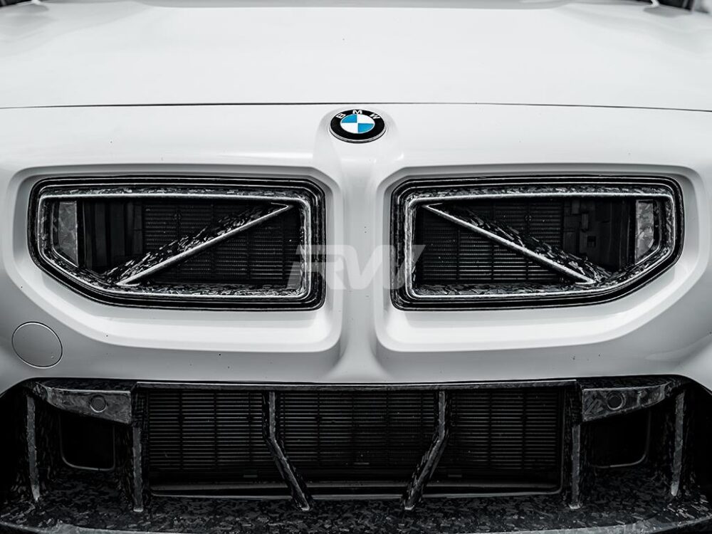 RW Carbon BMW G87 M2 Forged Carbon GTX Grilles - Image 4