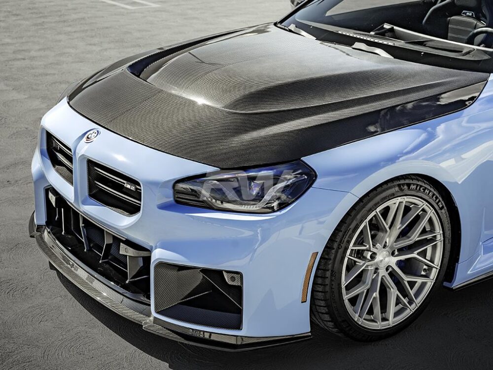 RW Carbon BMW G87 M2 / G42 2-Series Carbon Fiber DTM Hood - Image 2