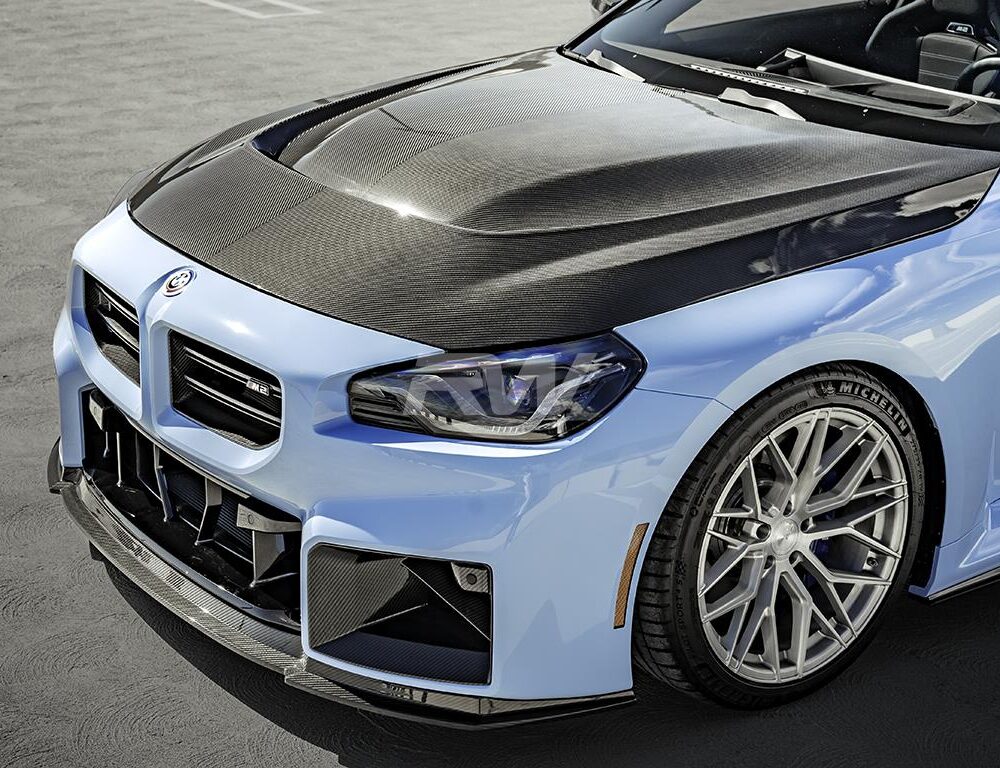 Alternative view of RW Carbon BMW G87 M2 / G42 2-Series Carbon Fiber DTM Hood