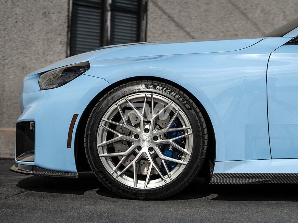 RW Carbon BMW G87 M2 GTX Carbon Fiber Side Skirt Extensions - Image 4