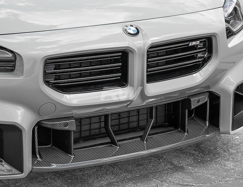 RW Carbon BMW G87 M2 OE Style CF Center Front Bumper Trim