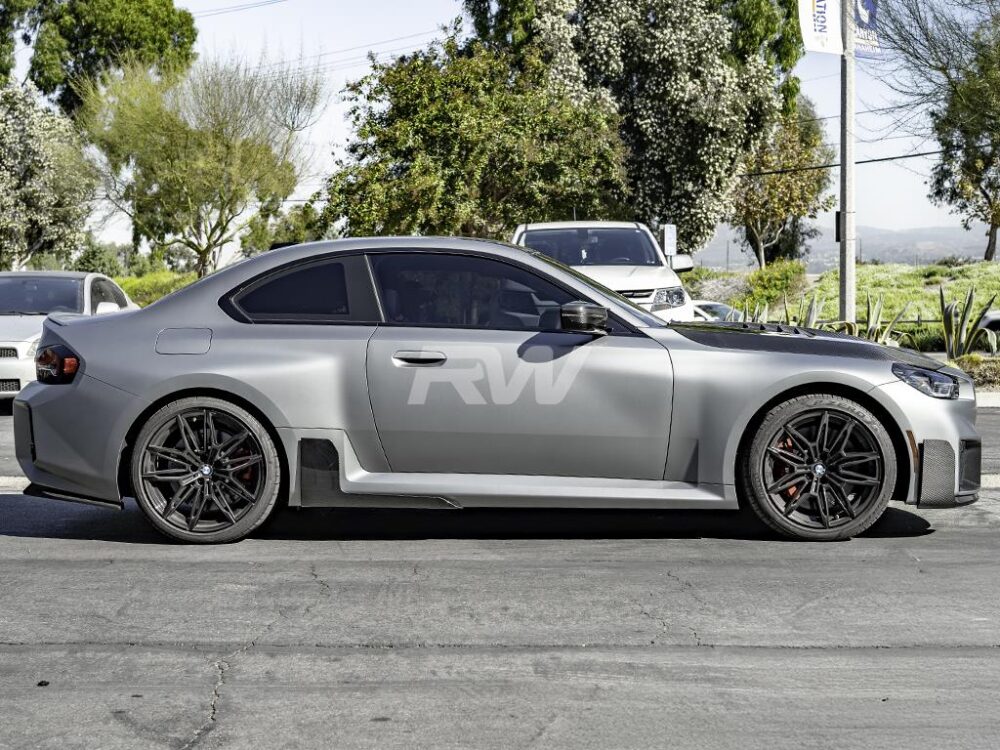 RW Carbon BMW G87 M2 Performance Style CF Side Winglets - Image 2