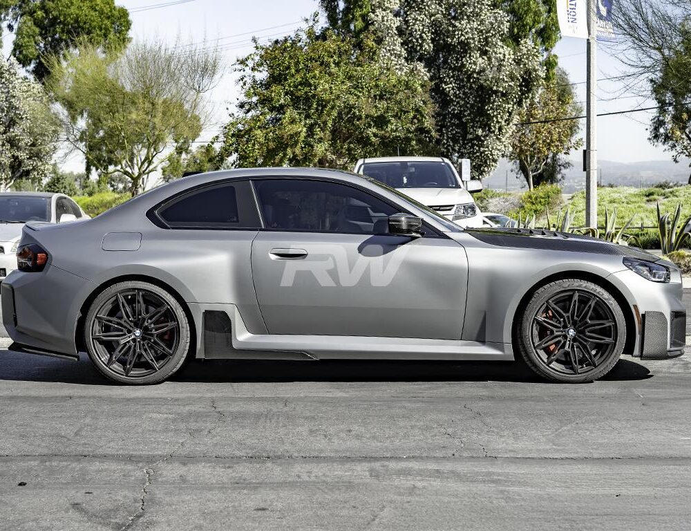 Alternative view of RW Carbon BMW G87 M2 Performance Style CF Side Winglets