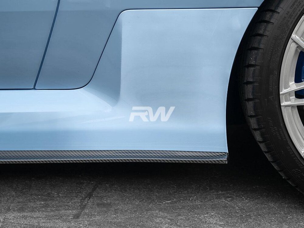 RW Carbon BMW G87 M2 RWS Dry CF Side Skirt Extensions - Image 3