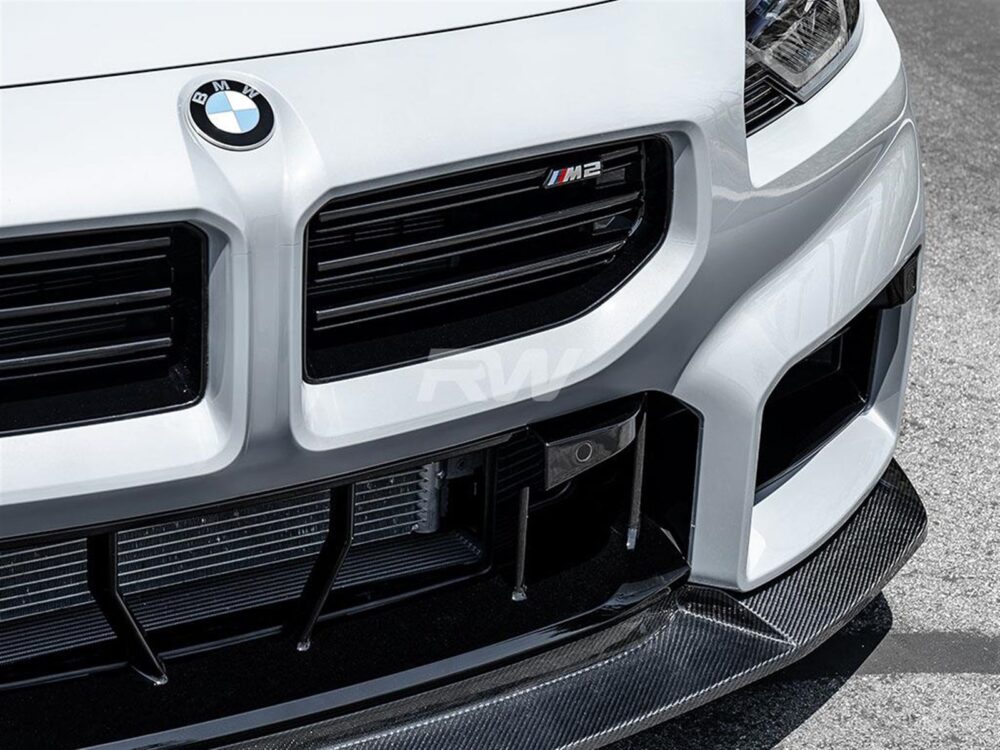 RW Carbon BMW G87 M2 Suvneer Carbon Fiber Front Lip - Image 2