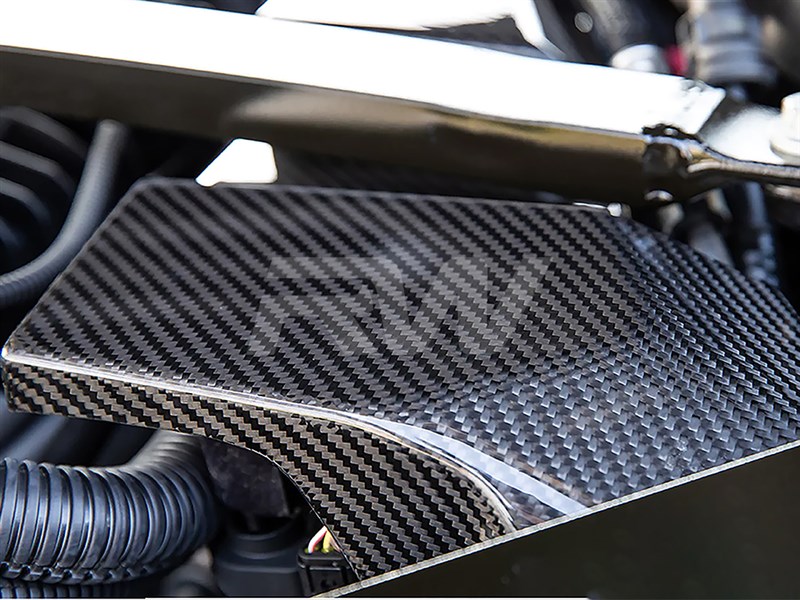 Alternative view of RW Carbon BMW G8X M2 M3 M4 Carbon Fiber Battery Terminal Cover