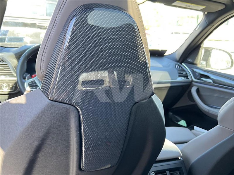 Alternative view of RW Carbon BMW G8X M2 M3 M4 Carbon Fiber Seat Backs