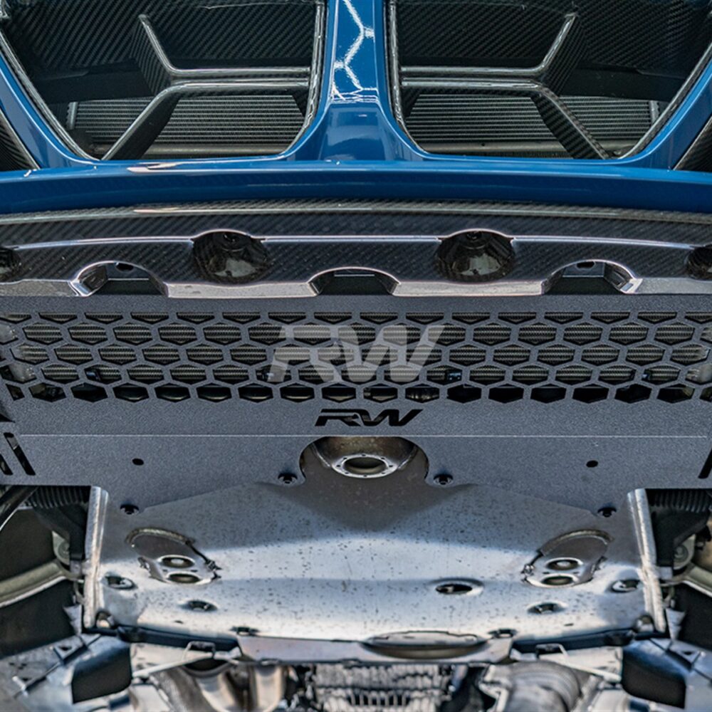 Alternative view of RW Carbon BMW G8X M2/M3/M4 Oil Cooler Guard