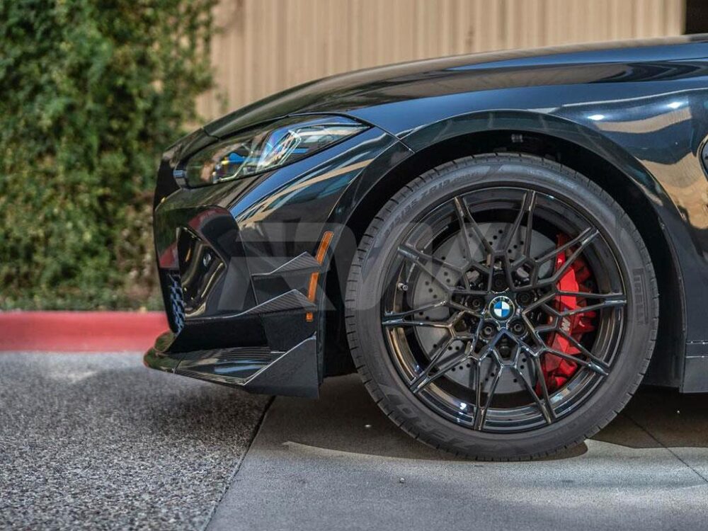 RW Carbon BMW G8X M3 M4 DTM Carbon Fiber Canards - Image 13