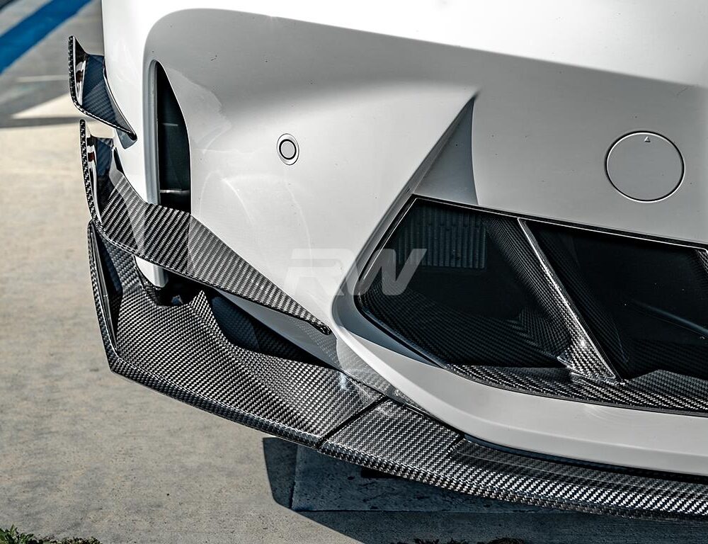 Alternative view of RW Carbon BMW G8X M3 M4 DTM Carbon Fiber Canards
