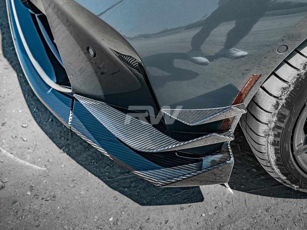 RW Carbon BMW G8X M3 M4 DTM Carbon Fiber Canards - Image 5