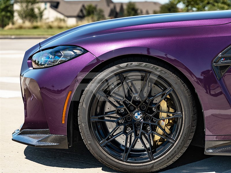 Alternative view of RW Carbon BMW G8X M3 M4 GTX Carbon Fiber Front Lip