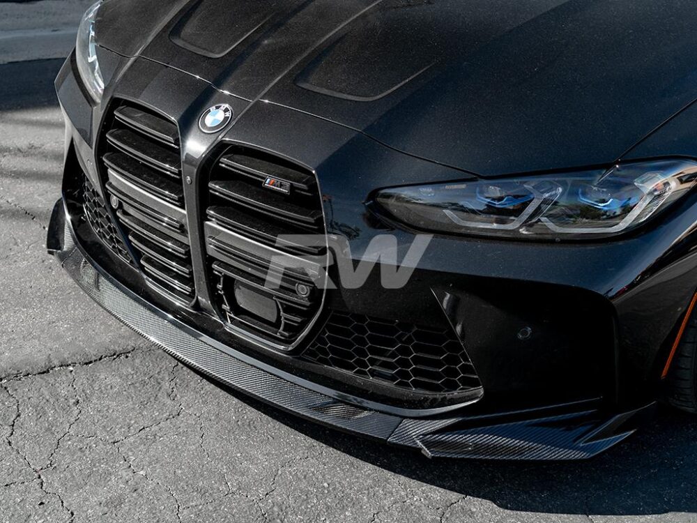 RW Carbon BMW G8X M3 M4 GTX Carbon Fiber Front Lip - Image 3