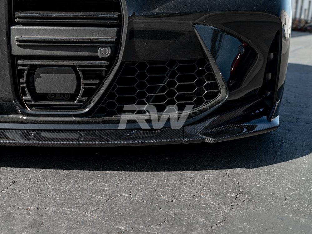 RW Carbon BMW G8X M3 M4 GTX Carbon Fiber Front Lip - Image 5
