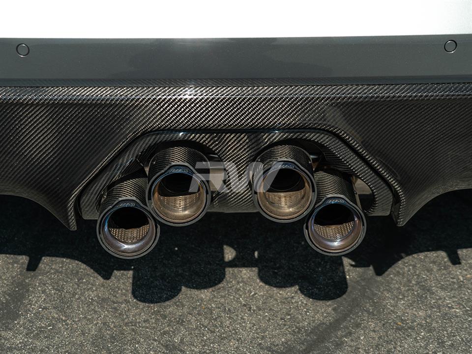 RW Carbon BMW G8X M3 M4 Performance Style CF Exhaust Cover