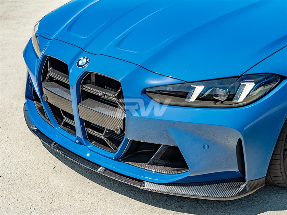 RW Carbon BMW G8X M3/M4 3D Style Carbon Fiber Front Lip