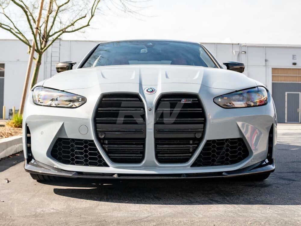 RW Carbon BMW G8X M3/M4 3D Style Carbon Fiber Front Lip - Image 22