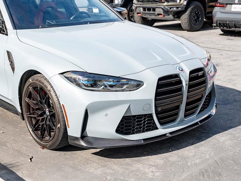 RW Carbon BMW G8X M3/M4 3D Style Carbon Fiber Front Lip - Image 23