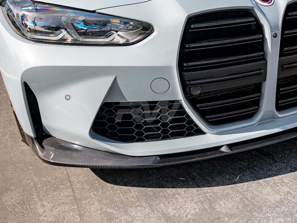 RW Carbon BMW G8X M3/M4 3D Style Carbon Fiber Front Lip - Image 24