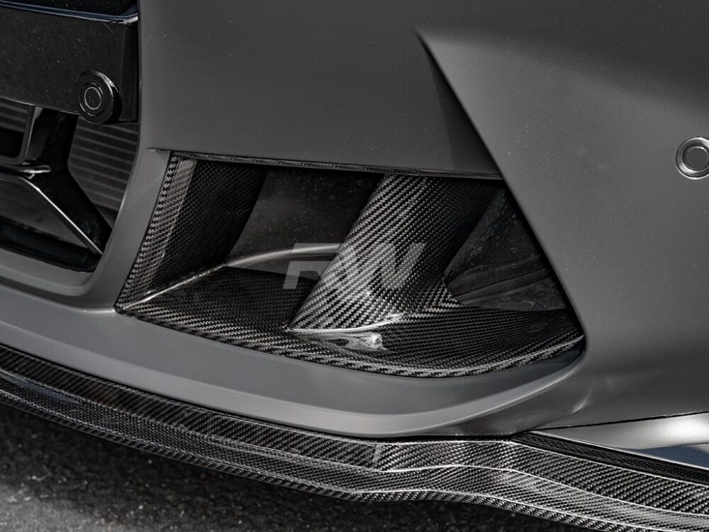 RW Carbon BMW G8X M3/M4 Carbon Fiber Brake Duct Trims - Image 14