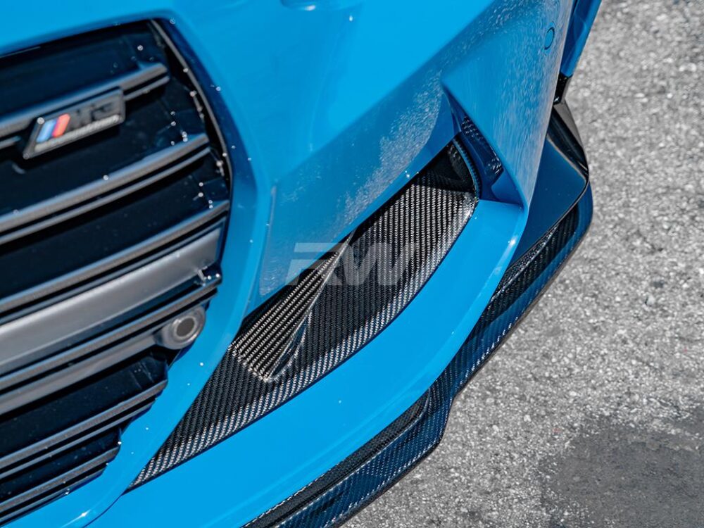 RW Carbon BMW G8X M3/M4 Carbon Fiber Brake Duct Trims - Image 16