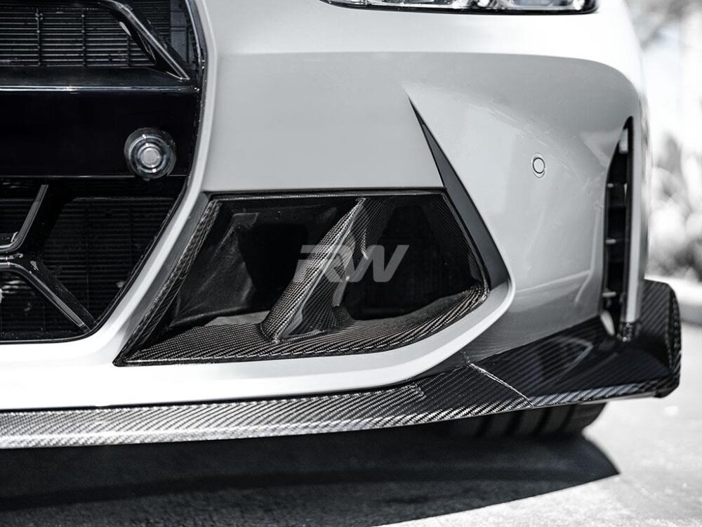 RW Carbon BMW G8X M3/M4 Carbon Fiber Brake Duct Trims - Image 20