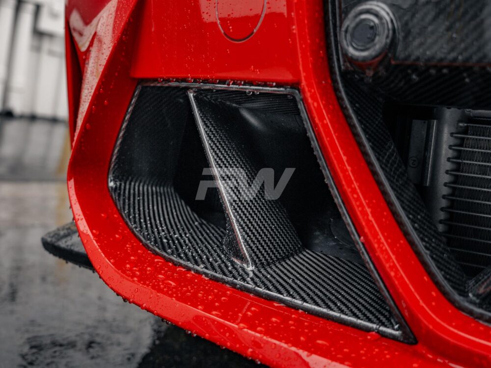 RW Carbon BMW G8X M3/M4 Carbon Fiber Brake Duct Trims - Image 21