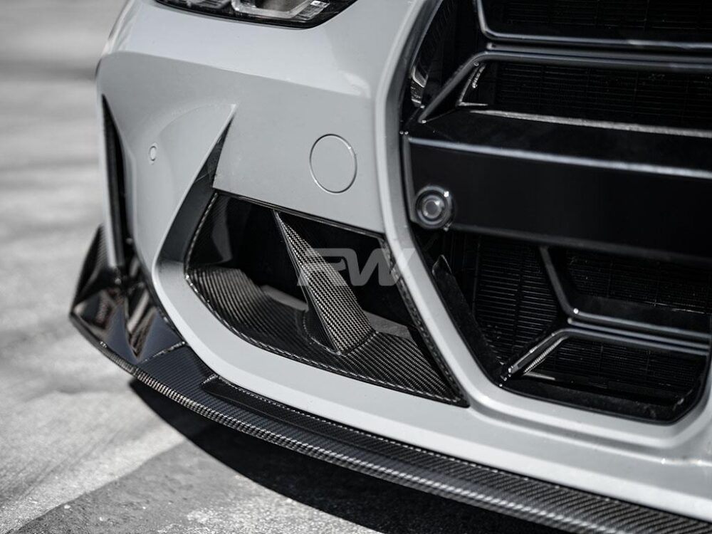 RW Carbon BMW G8X M3/M4 Carbon Fiber Brake Duct Trims - Image 22
