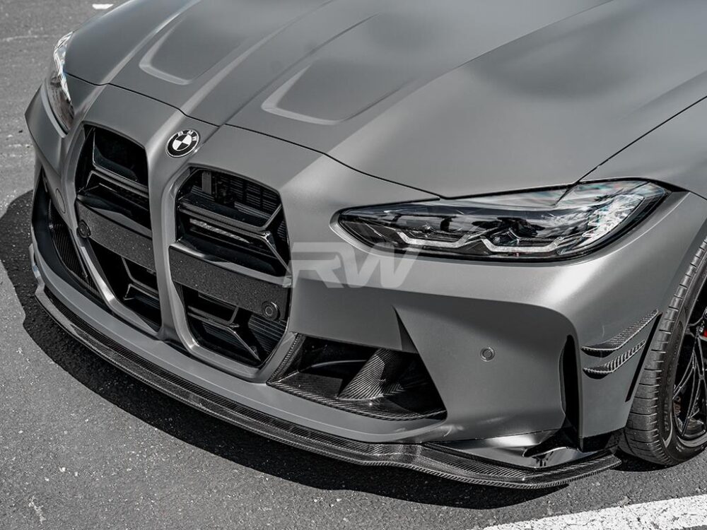 RW Carbon BMW G8X M3/M4 Carbon Fiber Brake Duct Trims - Image 26