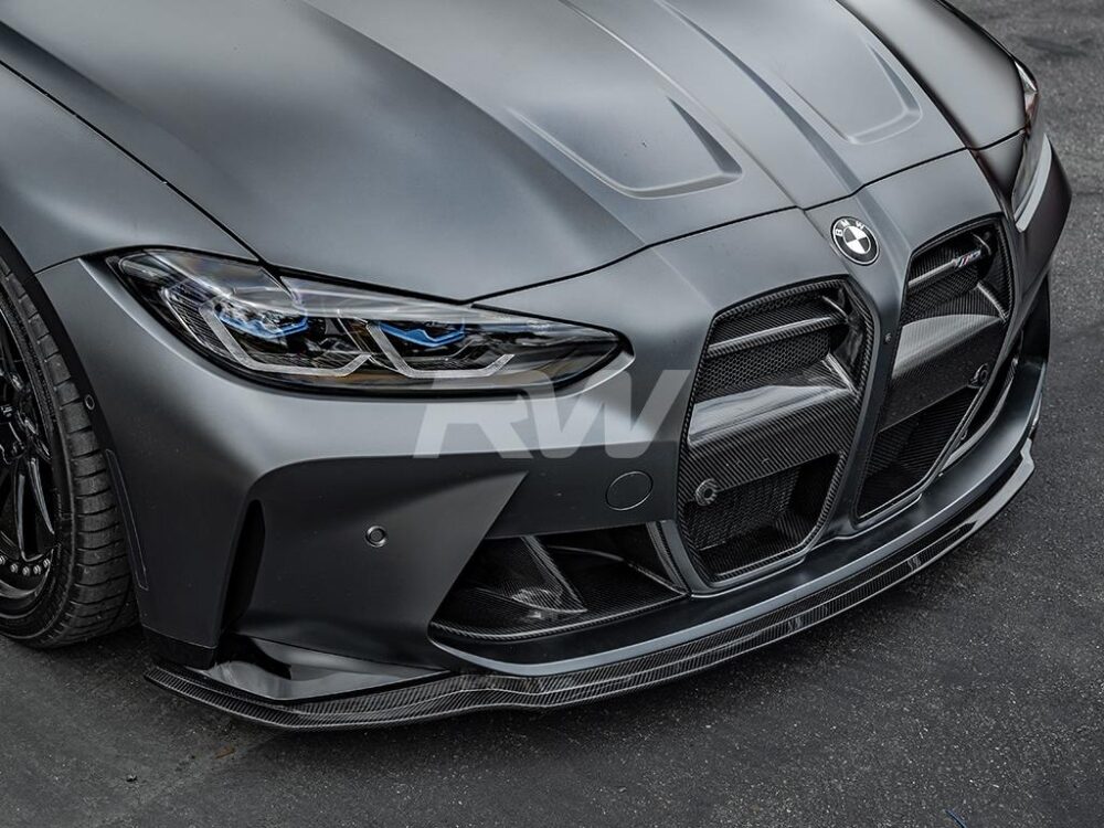 RW Carbon BMW G8X M3/M4 Carbon Fiber Brake Duct Trims - Image 2