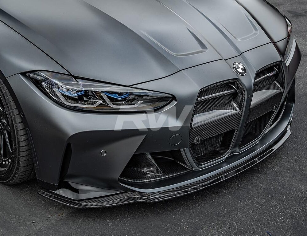 Alternative view of RW Carbon BMW G8X M3/M4 Carbon Fiber Brake Duct Trims
