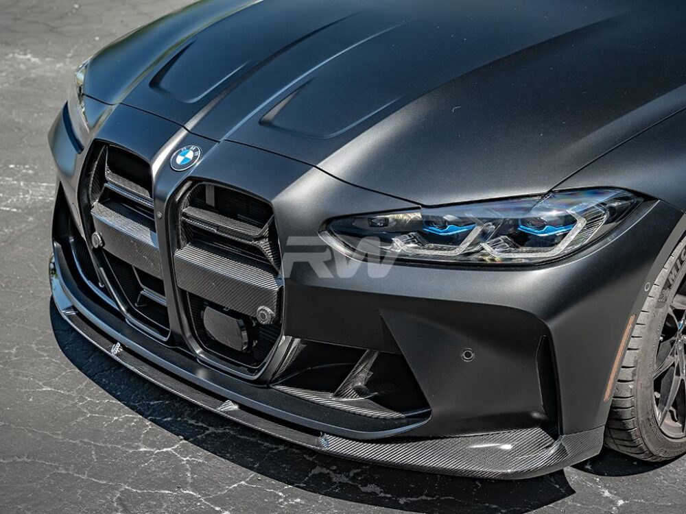 RW Carbon BMW G8X M3/M4 Carbon Fiber Brake Duct Trims - Image 8