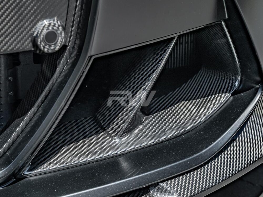 RW Carbon BMW G8X M3/M4 Carbon Fiber Brake Duct Trims - Image 10