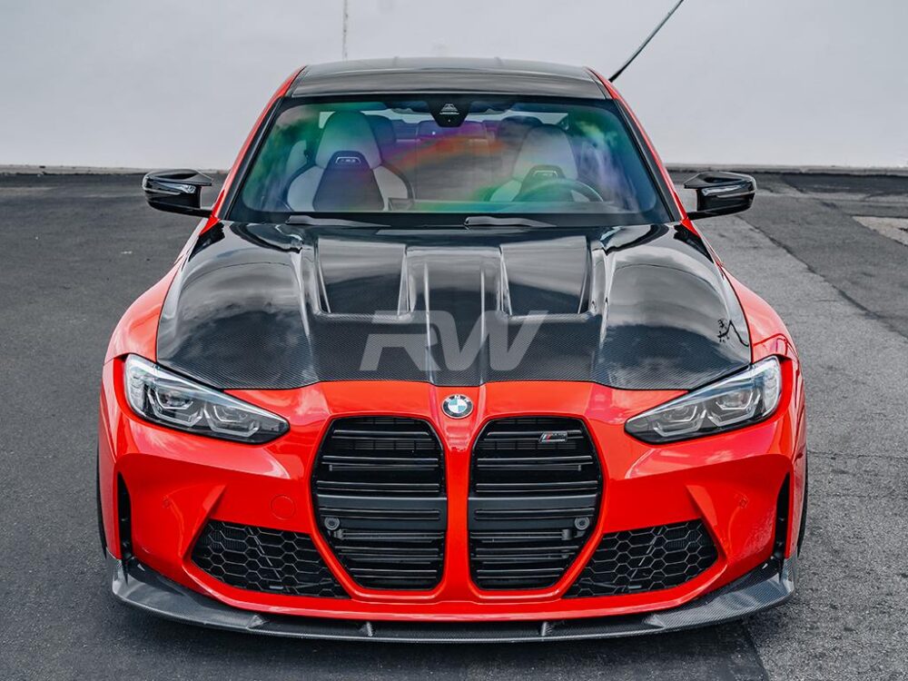 RW Carbon BMW G8X M3/M4 Carbon Fiber DTM Hood - Image 11