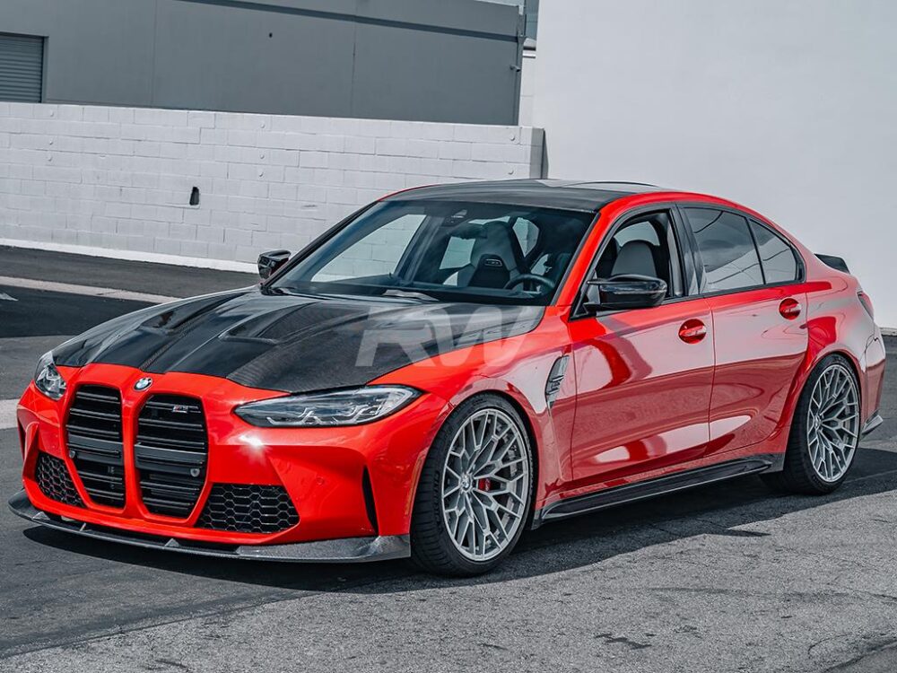 RW Carbon BMW G8X M3/M4 Carbon Fiber DTM Hood - Image 12