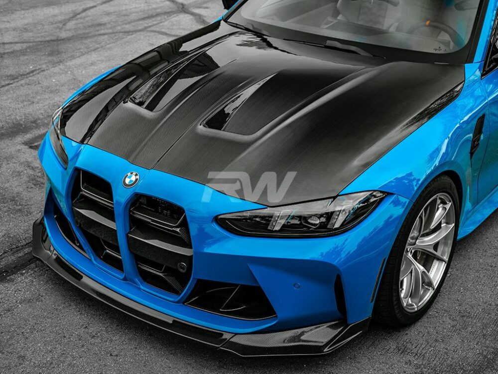 RW Carbon BMW G8X M3/M4 Carbon Fiber DTM Hood - Image 15