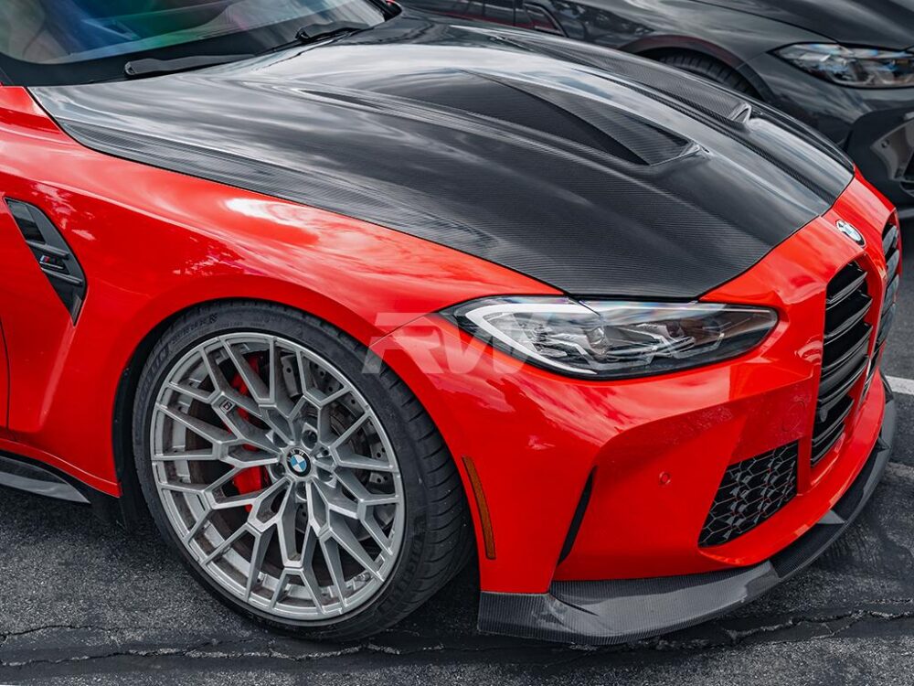 RW Carbon BMW G8X M3/M4 Carbon Fiber DTM Hood - Image 8