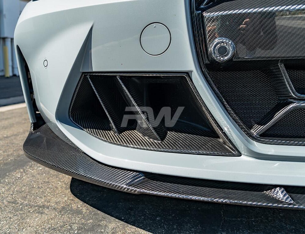 RW Carbon BMW G8X M3/M4 Carbon Fiber Dual Fin Duct Trims
