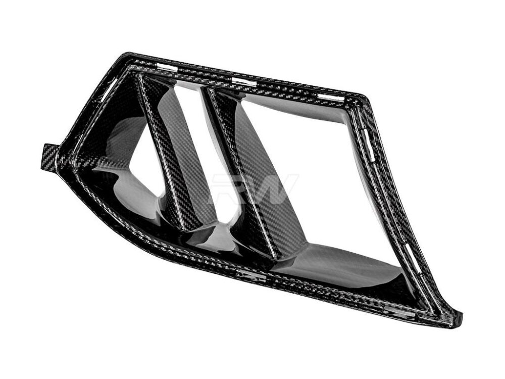 RW Carbon BMW G8X M3/M4 Carbon Fiber Dual Fin Duct Trims - Image 8