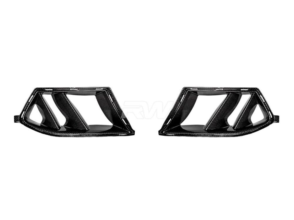 RW Carbon BMW G8X M3/M4 Carbon Fiber Dual Fin Duct Trims - Image 9