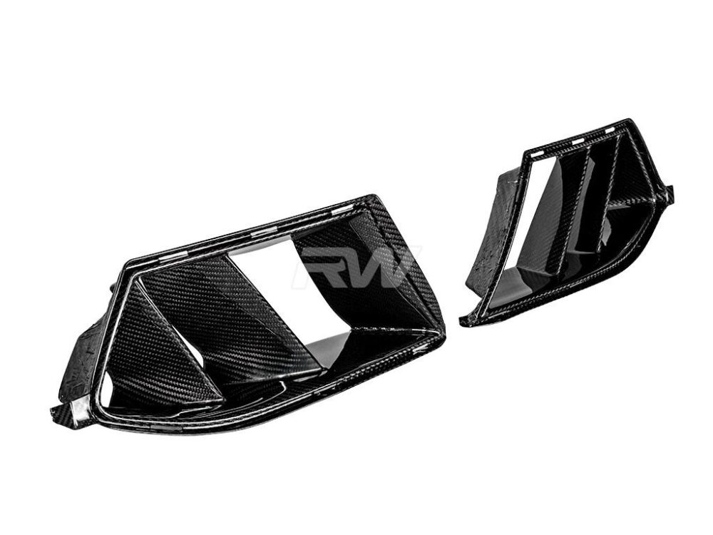 RW Carbon BMW G8X M3/M4 Carbon Fiber Dual Fin Duct Trims - Image 10