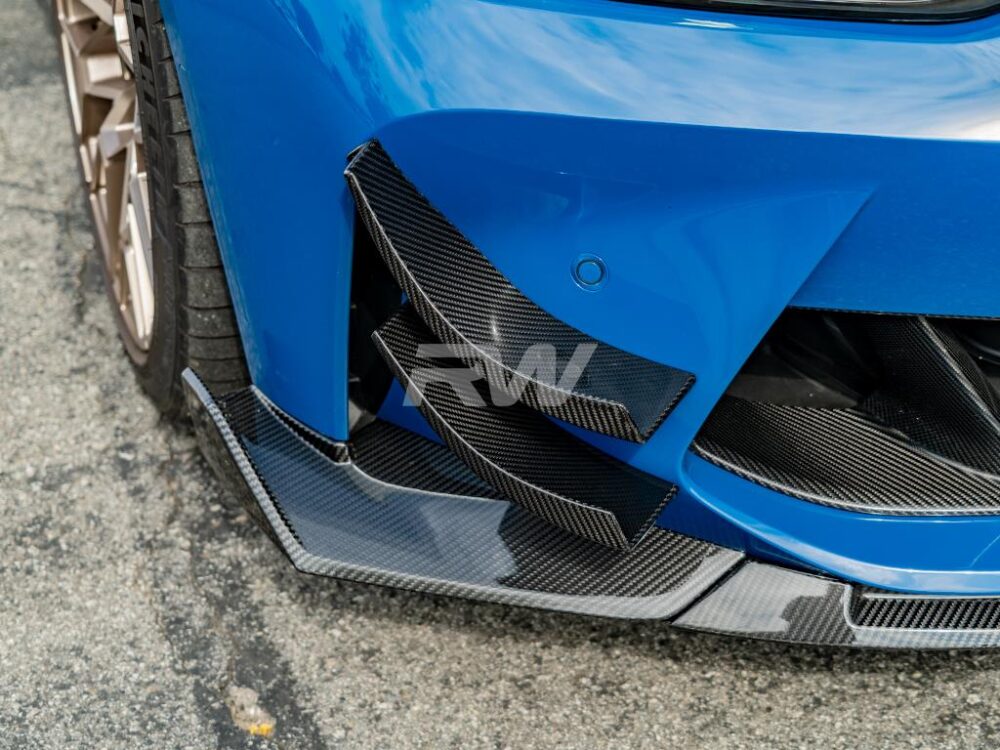RW Carbon BMW G8X M3/M4 GT4 Style CF Canards