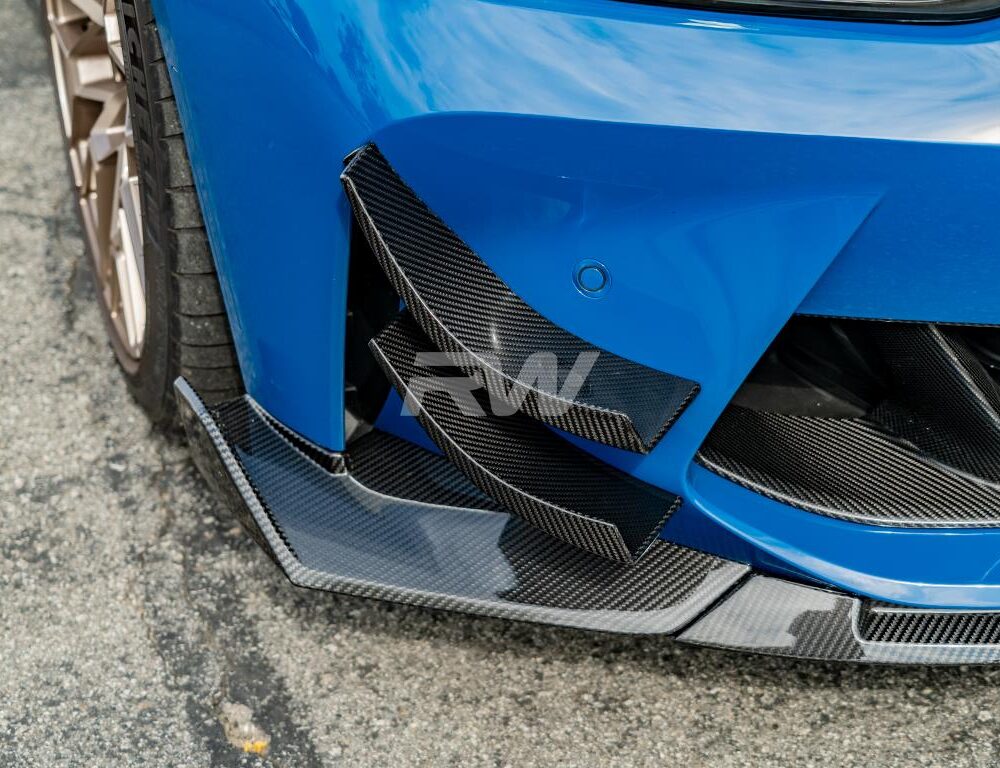 RW Carbon BMW G8X M3/M4 GT4 Style CF Canards