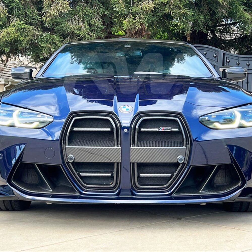 Alternative view of RW Carbon BMW G8X M3/M4 SQ Style Carbon Fiber Grille