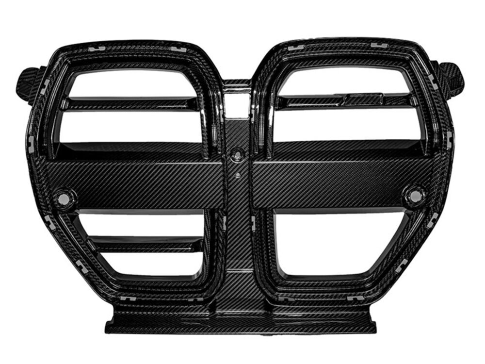 RW Carbon BMW G8X M3/M4 SQ Style Carbon Fiber Grille - Image 6